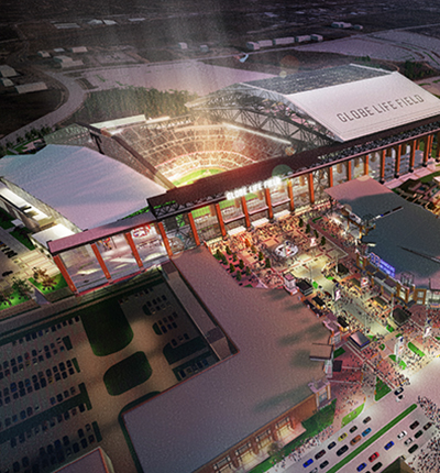 Globe Life Field Football