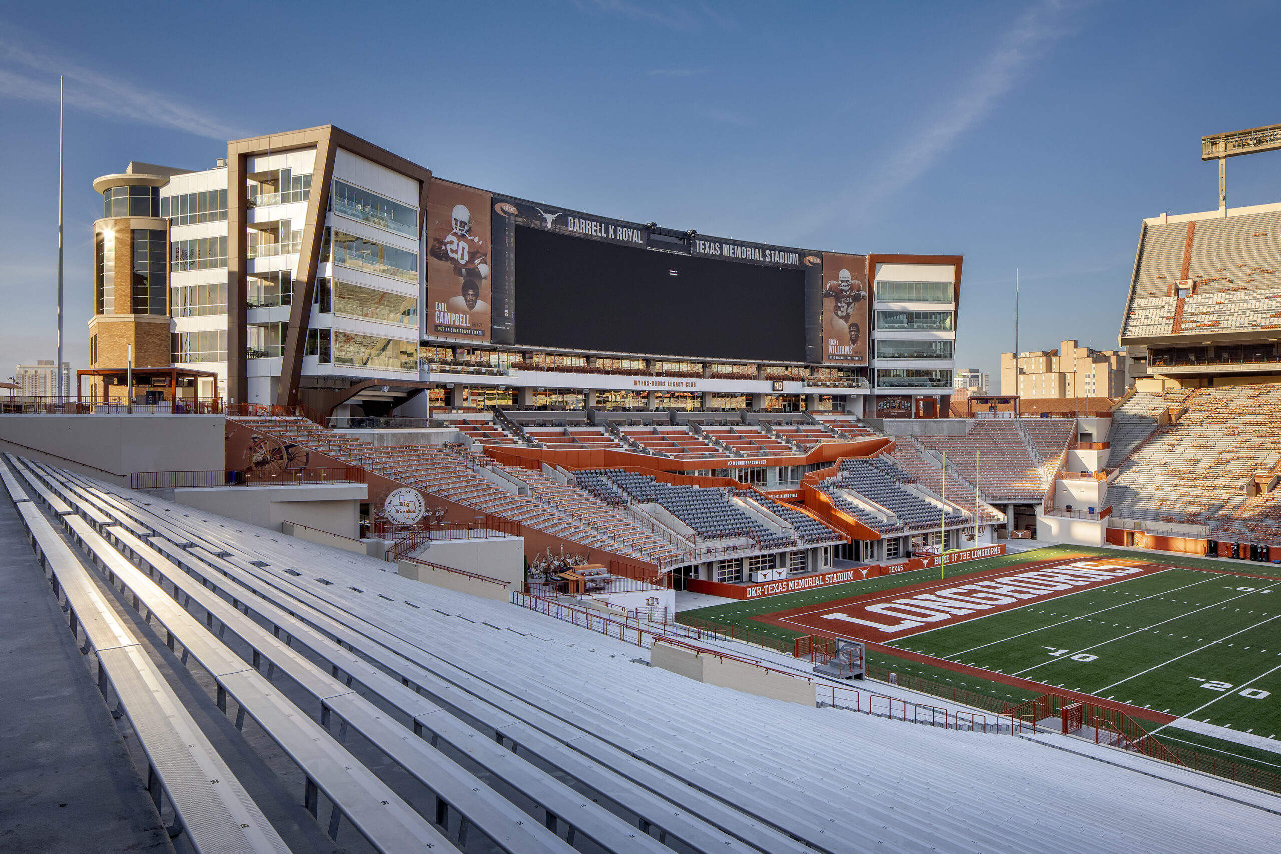 University of Texas at Austin Darrell K. Royal Texas Memorial Stadium South Endzone Expansion